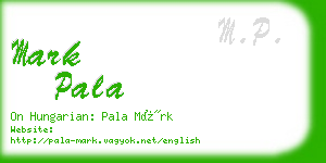 mark pala business card